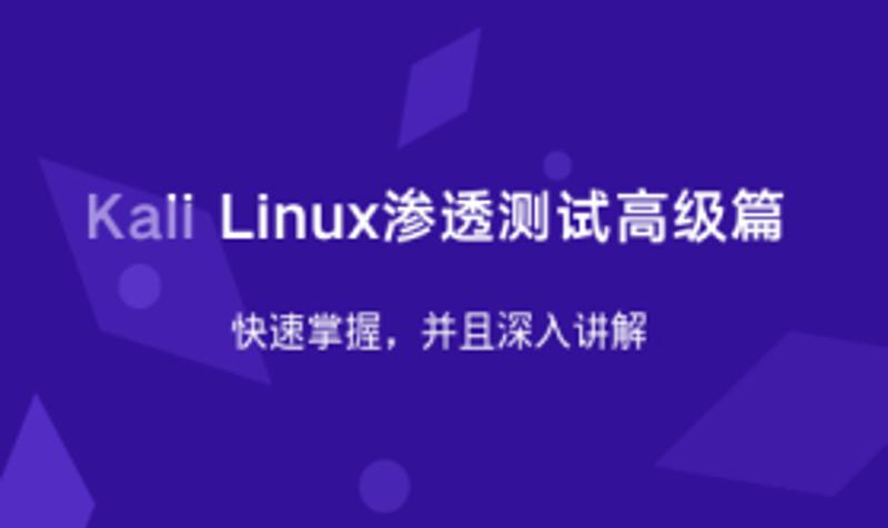 Kali Linux渗透测试高级篇 - 吾爱软件库