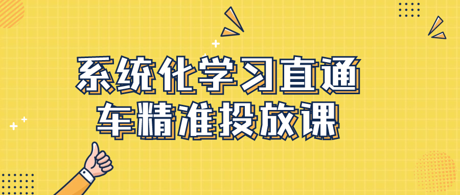 系统化学习直通车精准投放课 - 吾爱软件库