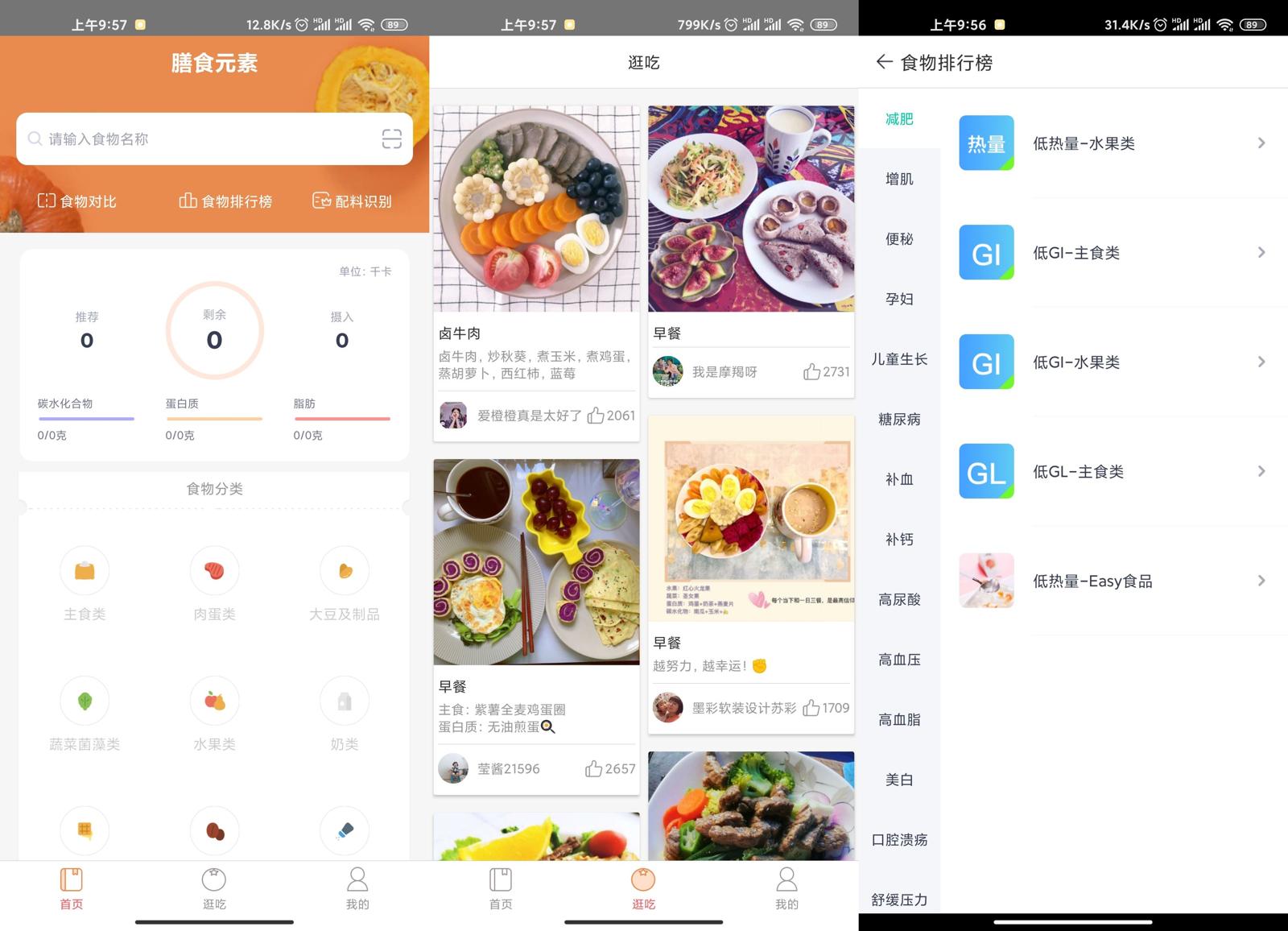 安卓膳食元素v3.1.0绿化版 - 吾爱软件库