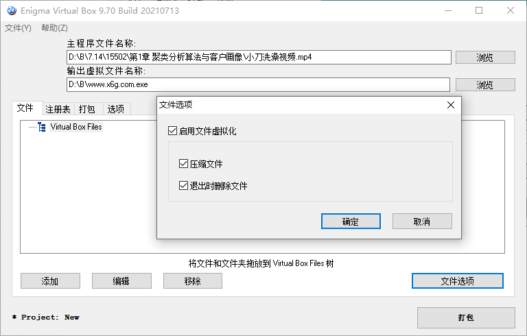 Enigma Virtual Box v10.70汉化版 - 吾爱软件库