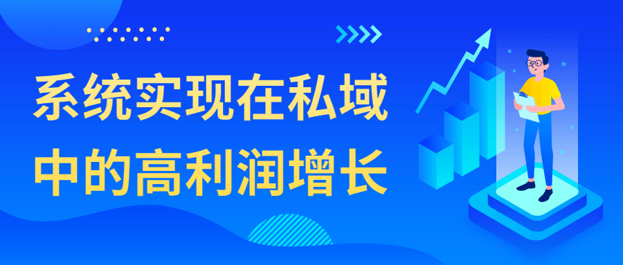 系统实现在私域中的高利润增长 - 吾爱软件库